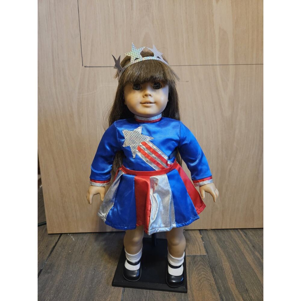American Girl Molly Victory Day Outfit Original Complete Paper Star Crown